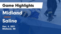Midland  vs Saline  Game Highlights - Dec. 4, 2021