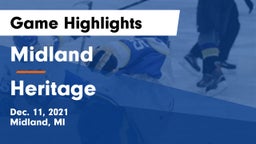 Midland  vs Heritage  Game Highlights - Dec. 11, 2021