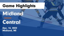 Midland  vs Central  Game Highlights - Dec. 14, 2022