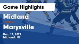 Midland  vs Marysville  Game Highlights - Dec. 17, 2022
