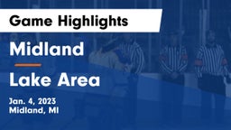 Midland  vs Lake Area Game Highlights - Jan. 4, 2023