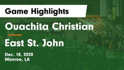 Ouachita Christian  vs East St. John  Game Highlights - Dec. 18, 2020