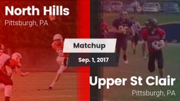 Matchup: North Hills vs. Upper St Clair 2017