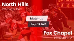 Matchup: North Hills vs. Fox Chapel  2017