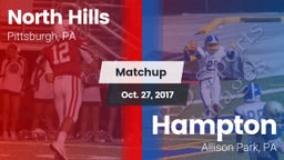 Matchup: North Hills vs. Hampton  2017
