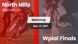 Matchup: North Hills vs. Wpial Finals 2017
