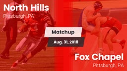 Matchup: North Hills vs. Fox Chapel  2018