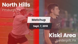 Matchup: North Hills vs. Kiski Area  2018