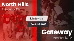 Matchup: North Hills vs. Gateway  2018