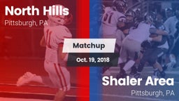Matchup: North Hills vs. Shaler Area  2018