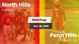 Matchup: North Hills vs. Penn Hills  2018