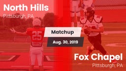 Matchup: North Hills vs. Fox Chapel  2019
