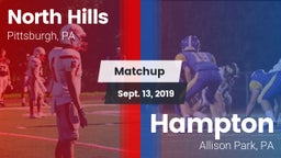 Matchup: North Hills vs. Hampton  2019