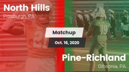 Matchup: North Hills vs. Pine-Richland  2020