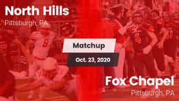 Matchup: North Hills vs. Fox Chapel  2020