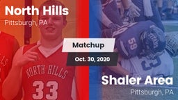 Matchup: North Hills vs. Shaler Area  2020