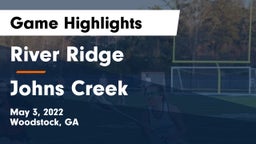 River Ridge  vs Johns Creek  Game Highlights - May 3, 2022