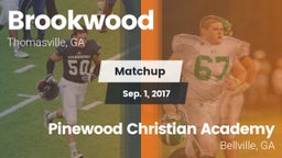 Matchup: Brookwood vs. Pinewood Christian Academy 2017