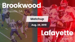 Matchup: Brookwood vs. Lafayette  2018