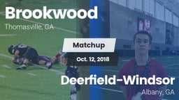 Matchup: Brookwood vs. Deerfield-Windsor  2018