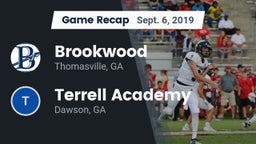 Recap: Brookwood  vs. Terrell Academy  2019