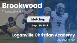 Matchup: Brookwood vs. Loganville Christian Academy  2019