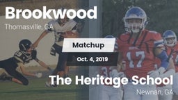 Matchup: Brookwood vs. The Heritage School 2019