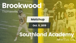 Matchup: Brookwood vs. Southland Academy  2019