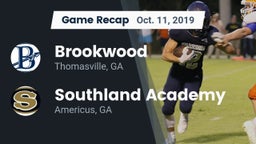 Recap: Brookwood  vs. Southland Academy  2019