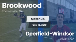 Matchup: Brookwood vs. Deerfield-Windsor  2019