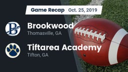 Recap: Brookwood  vs. Tiftarea Academy  2019