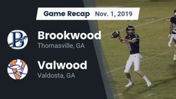Recap: Brookwood  vs. Valwood  2019