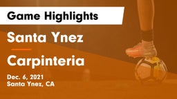 Santa Ynez  vs Carpinteria Game Highlights - Dec. 6, 2021