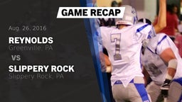 Recap: Reynolds  vs. Slippery Rock  2016