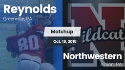 Matchup: Reynolds vs. Northwestern  2018