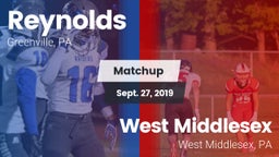 Matchup: Reynolds vs. West Middlesex   2019