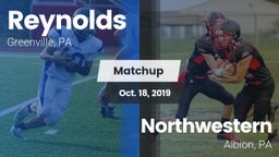 Matchup: Reynolds vs. Northwestern  2019