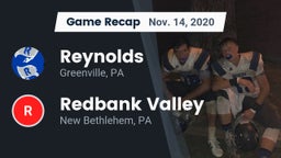 Recap: Reynolds  vs. Redbank Valley  2020