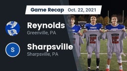 Recap: Reynolds  vs. Sharpsville  2021