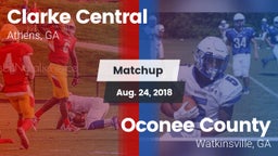 Matchup: Clarke Central vs. Oconee County  2018