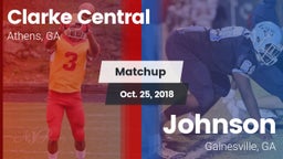 Matchup: Clarke Central vs. Johnson  2018