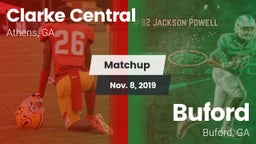 Matchup: Clarke Central vs. Buford  2019