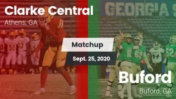 Matchup: Clarke Central vs. Buford  2020