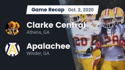 Recap: Clarke Central  vs. Apalachee  2020