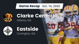 Recap: Clarke Central  vs. Eastside  2020