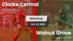 Matchup: Clarke Central vs. Walnut Grove  2020