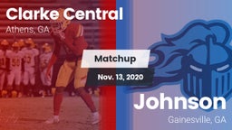 Matchup: Clarke Central vs. Johnson  2020