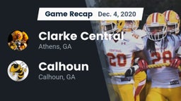 Recap: Clarke Central  vs. Calhoun  2020