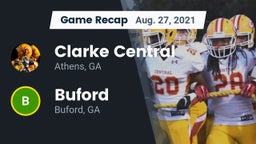 Recap: Clarke Central  vs. Buford  2021