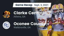 Recap: Clarke Central  vs. Oconee County  2021